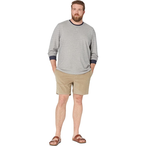  The Normal Brand Herringbone Textured Knit Crew Neck