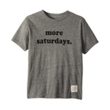 The Original Retro Brand Kids More Saturdays Tri-blend Short Sleeve Tee (Big Kids)