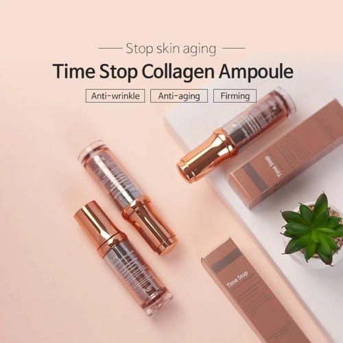  THE PLANT BASE Time Stop Collagen Ampoule 20ml Mushroom Extract 76.53% K-beauty