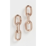 Theia Jewelry Melia Large Rounded Paper Clip Trip Earrings