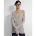 Theory V-Neck Cardigan in Cashmere