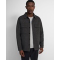 Theory Justin Shirt Jacket in Double-Face Wool-Cashmere