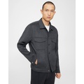 Theory River Trucker Jacket in Double-Face Wool-Cashmere