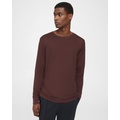 Theory Essential Long-Sleeve Tee in Anemone Modal Jersey