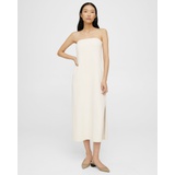 Theory Strapless Dress in Admiral Crepe