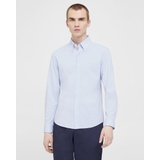 Theory Alfred Shirt in Structured Pique