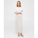 Theory Wide Crop Pant in Good Linen
