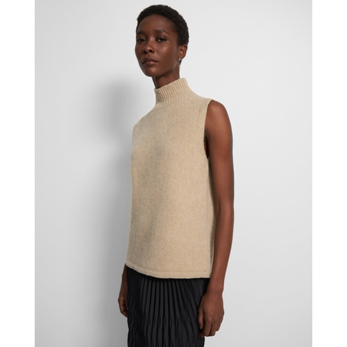 띠어리 Theory Turtleneck Sweater Shell in Brushed Wool