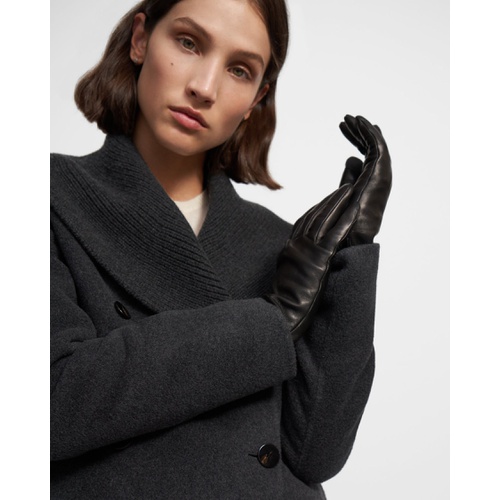띠어리 Tech Gloves in Leather