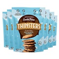 THINSTERS Cookies, Dark Chocolate Coconut, 3.5 oz (Pack Of 6), Chocolate Dipped Cookie Thins, Non-GMO, Crunchy Cookies, Peanut Free, No Corn Syrup, No Artificial Flavors, Colors, o