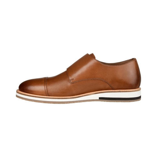  Thomas & Vine Thatcher Cap Toe Monk Strap Dress Shoe