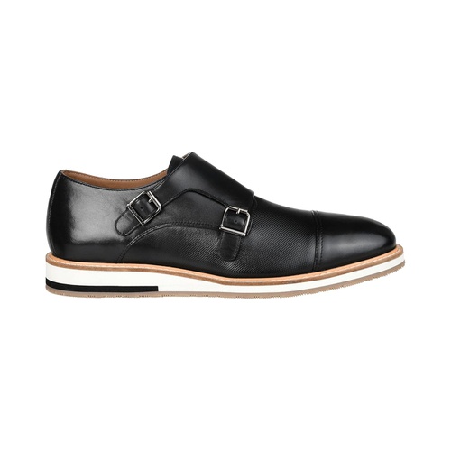  Thomas & Vine Thatcher Cap Toe Monk Strap Dress Shoe