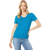 Three Dots Lightweight Su002FS Scoop Neck