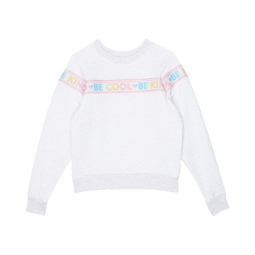  Tiny Whales Be Cool, Be Kind Boxy Sweatshirt (Toddleru002FLittle Kidsu002FBig Kids)