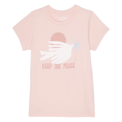  Tiny Whales Keep The Peace Tee (Toddleru002FLittle Kidsu002FBig Kids)