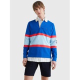 TOMMY HILFIGER Regular Fit Block Stripe Rugby Polo