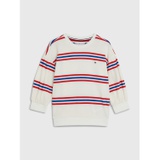 TOMMY HILFIGER Kids Varsity Stripe Sweatshirt
