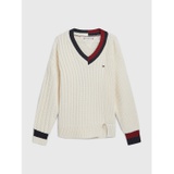 TOMMY HILFIGER Kids Oversized Cable Sweater