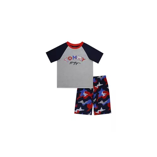 타미힐피거 Boys 4-7 Logo Pajama Set