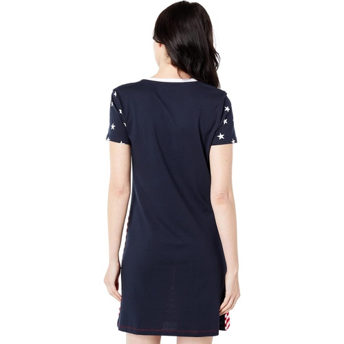 타미힐피거 Tommy Hilfiger Americana Flag Dress