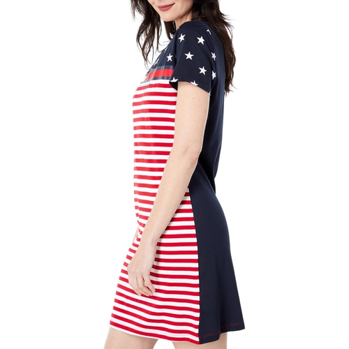 타미힐피거 Tommy Hilfiger Americana Flag Dress