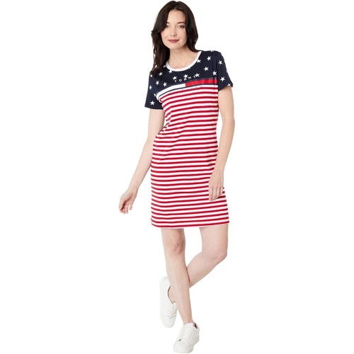 타미힐피거 Tommy Hilfiger Americana Flag Dress
