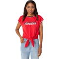 Tommy Hilfiger Americana Tie Front Tee
