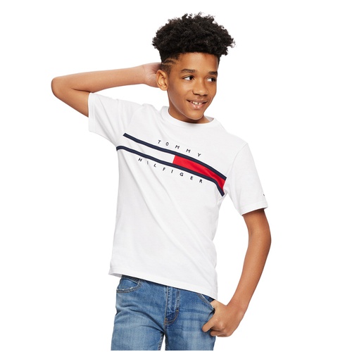 타미힐피거 Little Boys Graphic-Print Cotton T-Shirt