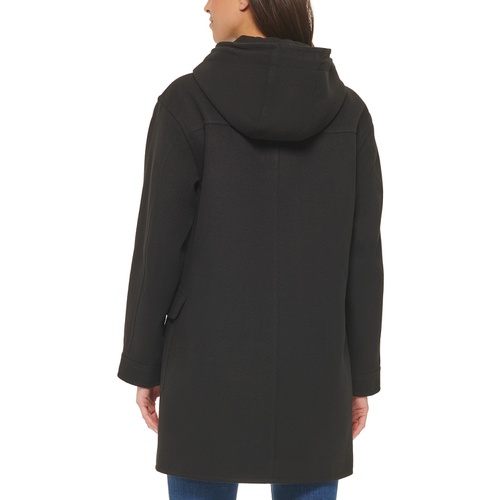 타미힐피거 Womens Zip Front Hooded Coat