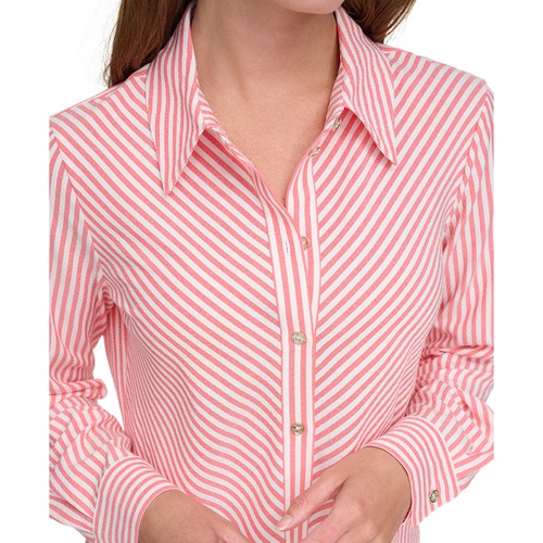 타미힐피거 Womens Striped Shirt