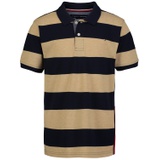 Big Boys Colorblocked Stripe Polo Shirt
