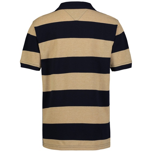 타미힐피거 Big Boys Colorblocked Stripe Polo Shirt