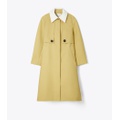 Tory Burch COTTON TWILL TRENCH COAT