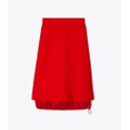 Tory Burch DOUBLE-FACED WOOL SKIRT