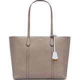 Tory Burch Perry Leather Tote_GRAY HERON