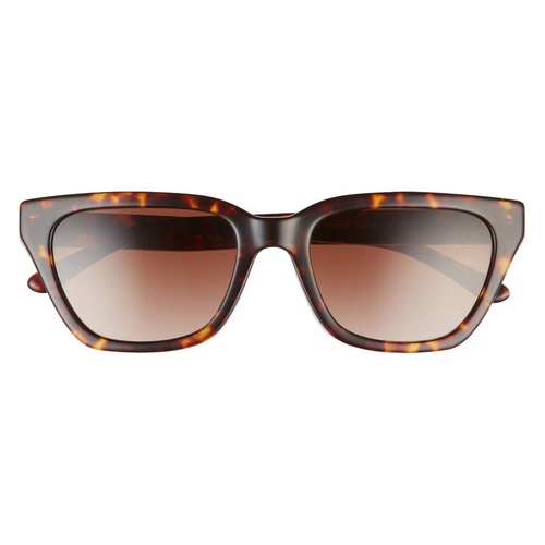 토리버치 Tory Burch 53mm Gradient Cat Eye Sunglasses_DARK TORT/ BROWN Gradient