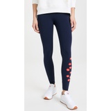 Tory Sport Placed Lips Graphic Leggings