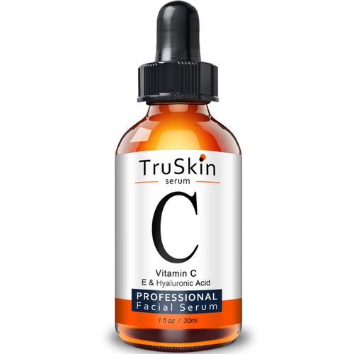  TruSkin Naturals TruSkin Vitamin C Serum for Face with Hyaluronic Acid, Vitamin E, Witch Hazel, 1 fl oz