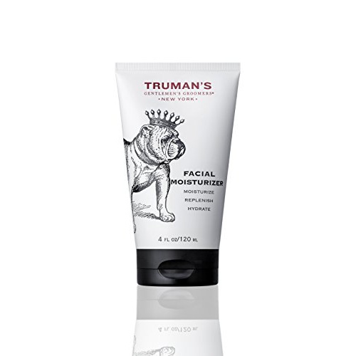  Trumans Gentlemens Groomers Mens Facial Moisturizer w/Cooling Eucalyptus oil & Rich in Vitamin B to Reduce Inflammation, 4 oz