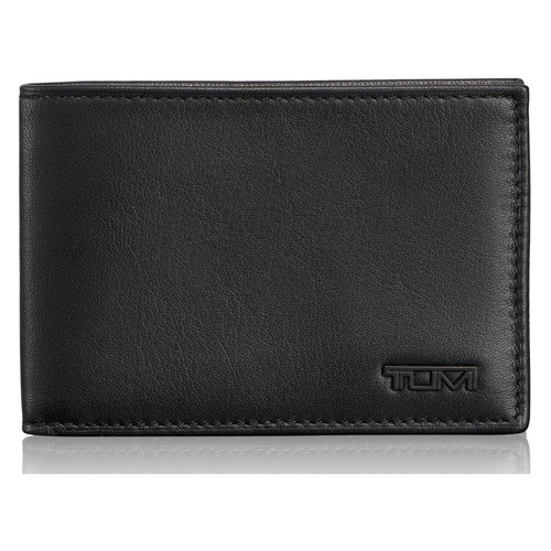 투미 Tumi Delta ID Lock Shielded Slim Single Billfold_BLACK