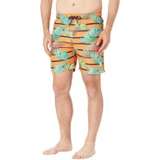 U.S. POLO ASSN. Color Leaf Swim Shorts