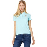 U.S. POLO ASSN. USPA Metallic Print Polo