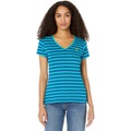 U.S. POLO ASSN. Striped V-Neck Tee Shirt