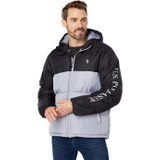 U.S. POLO ASSN. Color-Blocked Padded Puffer