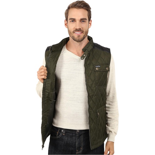  U.S. POLO ASSN. Quilted Vest with PU Yoke