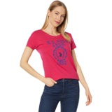 U.S. POLO ASSN. Crest Print Scoop Neck Graphic Tee