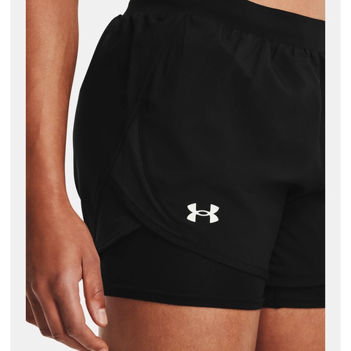 언더아머 Underarmour Womens UA Fly-By 2.0 2-in-1 Shorts