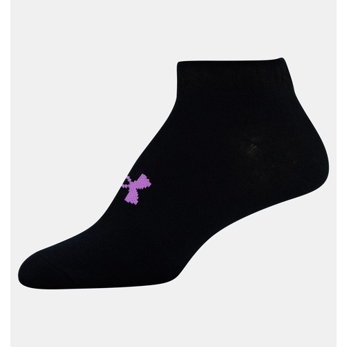 언더아머 Underarmour Womens UA Essential Low Cut Socks - 6-Pack