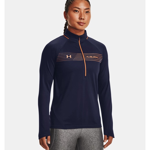 언더아머 Underarmour Womens UA Lightweight Collegiate Sideline ½ Zip