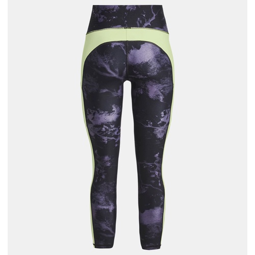 언더아머 Underarmour Womens Project Rock HeatGear Print Ankle Leggings